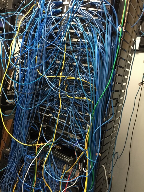 Cabling and Wiring Services - Cat5e, Cat6 cabling installation